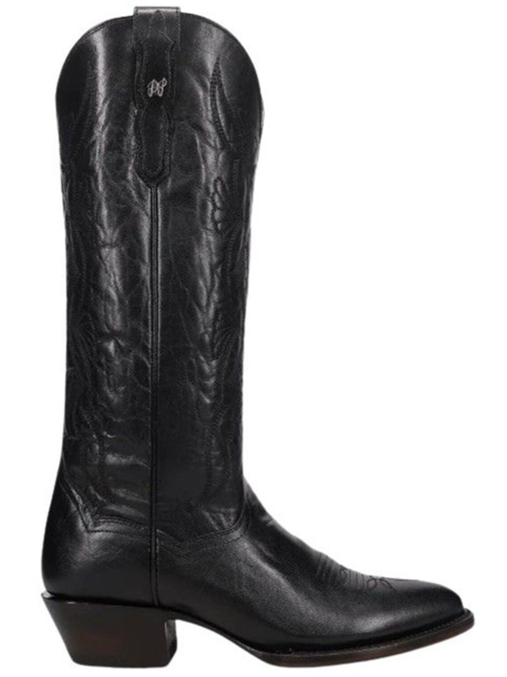 Dan Post black sunrise canyon tall western boots round toe